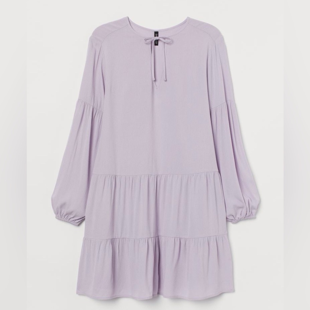 Lavender mini dress